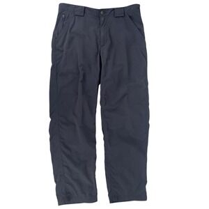 Duluth Trading Co Mens Dry On‎ The Fly Pants Large 30" Inseam Gray Outdoor EUC